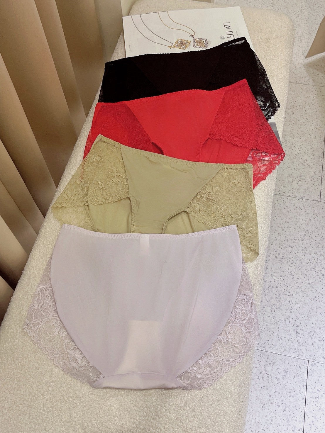 仙境內褲 性感蕾絲內褲 四色 M~XL