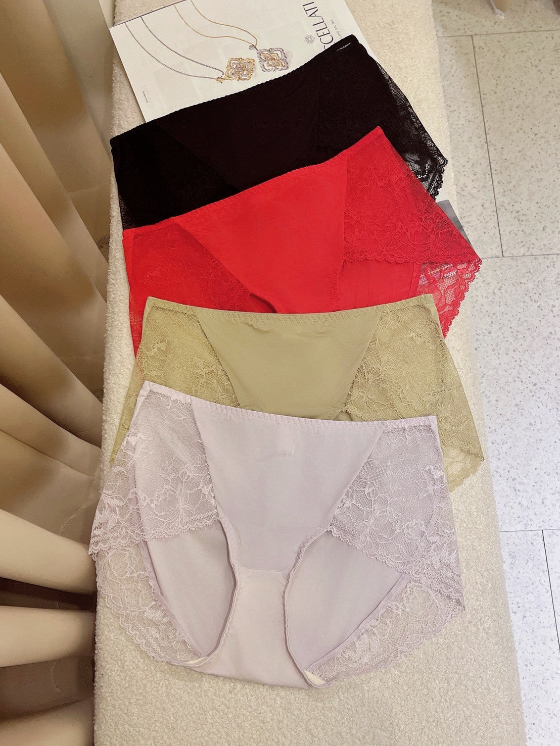 仙境內褲 性感蕾絲內褲 四色 M~XL