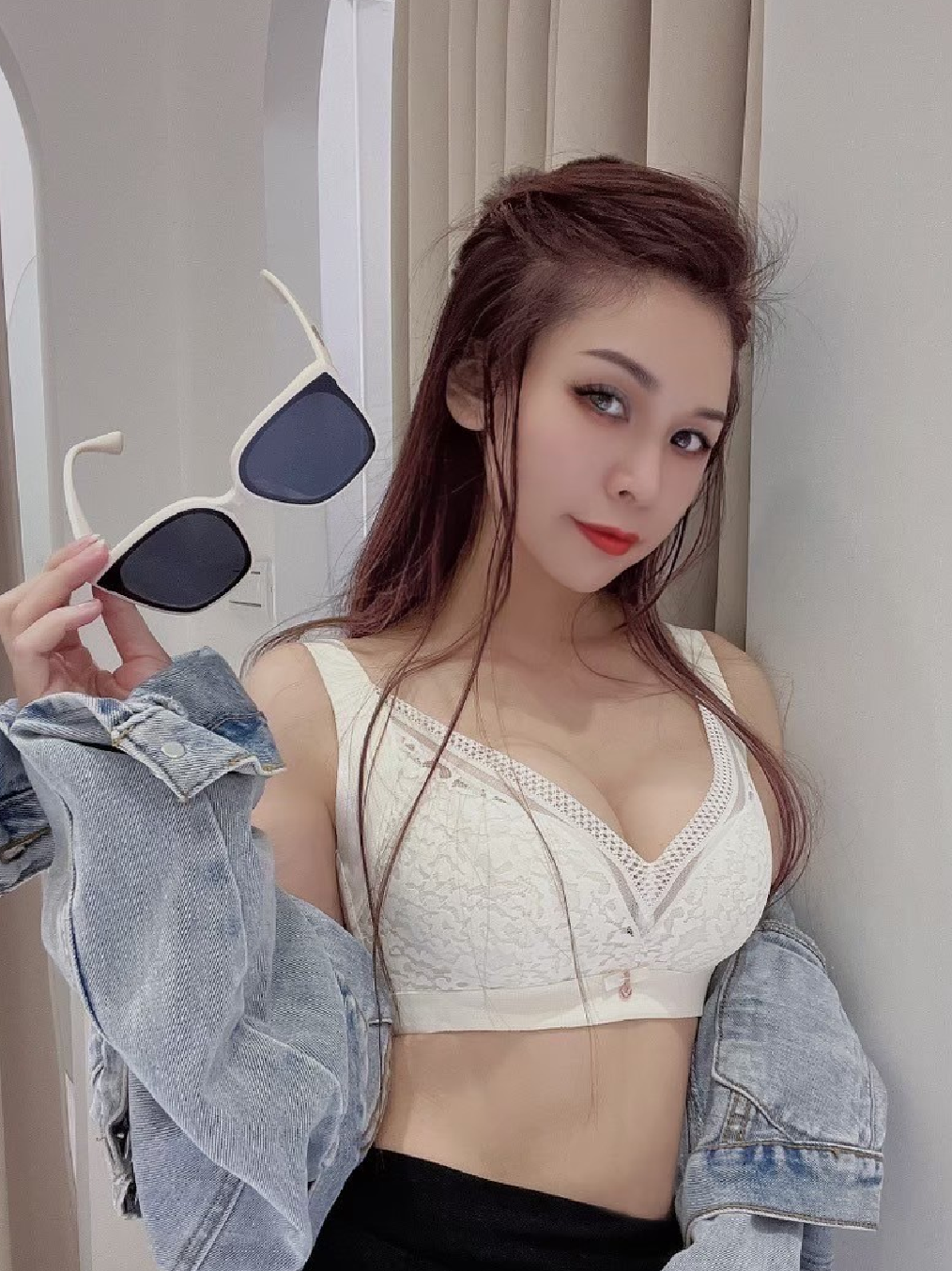 芙雲 售完不補乳膠杯內衣 白玉色 CD杯