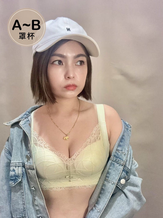 梨香 售完不補包副乳內衣 AB杯 茶綠色